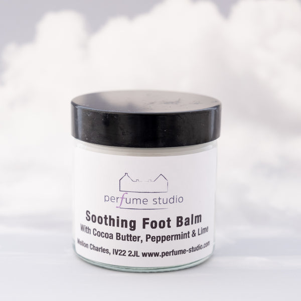 Soothing Foot Balm with Cocoa Butter, Peppermint & Lime